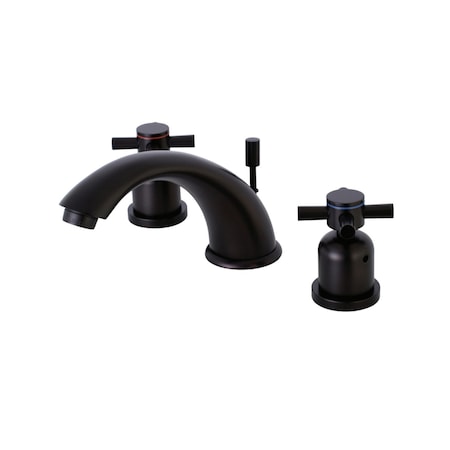 Kingston Brass KB8965DX 8" Widespread Bathroom Faucet, Oil Rubbed Bronze KB8965DX